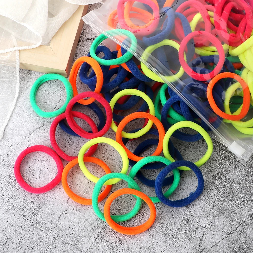 50pcs Classic Hair Ties for Ponytails