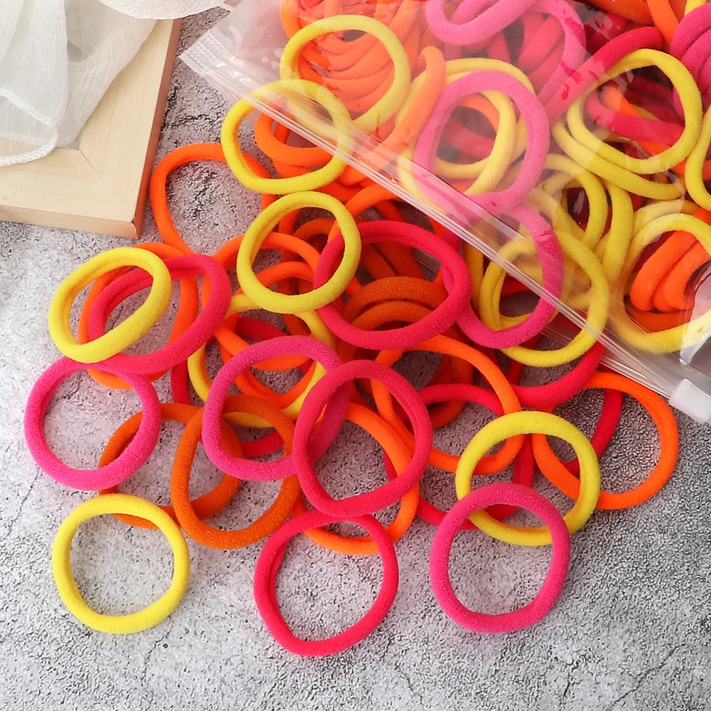 50pcs Classic Hair Ties for Ponytails