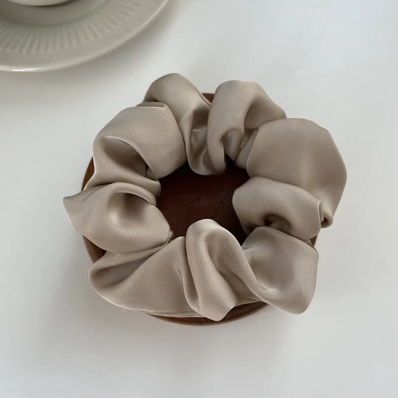 Oversize Satin Scrunchies