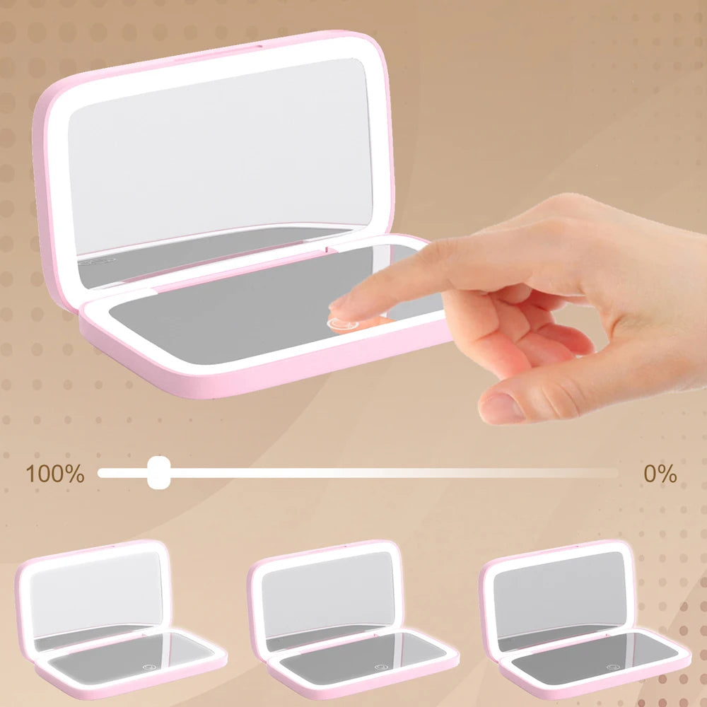 LED Pocket Vanity Mirror