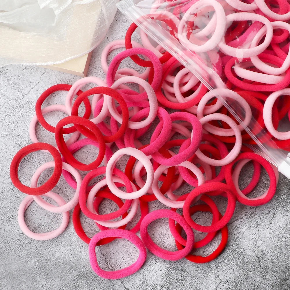 50pcs Classic Hair Ties for Ponytails